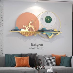 đồng hồ treo tường trang trí