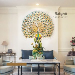 mẫu đồng hồ treo tường sang trọng