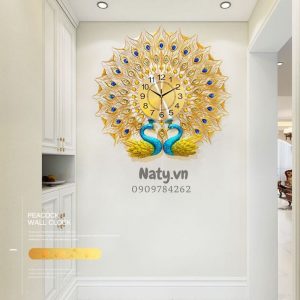 mẫu đồng hồ treo tường sang trọng