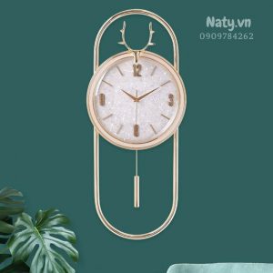 mẫu đồng hồ treo tường sang trọng
