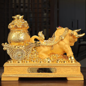 tượng trâu phong thủy