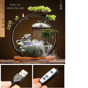 thác khói trầm hương