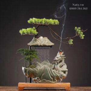 thác khói trầm hương