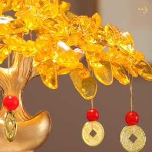 trang trí kệ tivi gỗ phòng khách