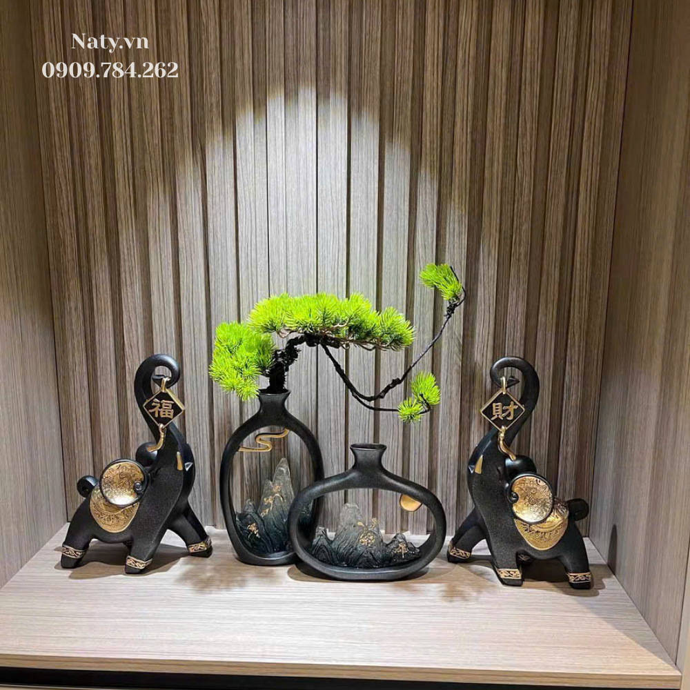 tượng decor phòng khách