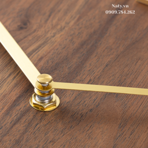 đồng hồ treo tường bằng gỗ