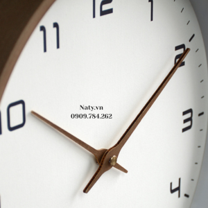 đồng hồ treo tường bằng gỗ