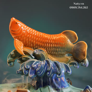 thác nước phong thủy trong nhà