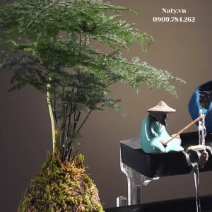 thác nước phong thủy trong nhà