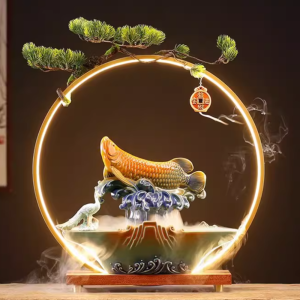 thác nước phong thủy trong nhà