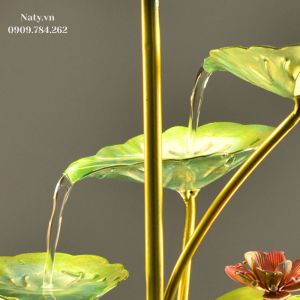 thác nước phong thủy trong nhà