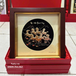 quà tặng mạ vàng