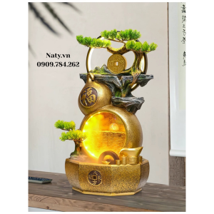 thác nước phong thủy để bàn