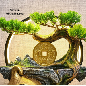 thác nước phong thủy để bàn