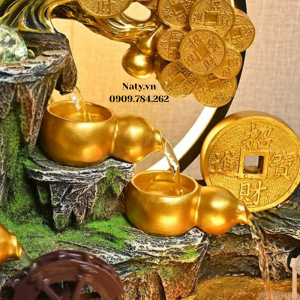thác nước phong thủy để bàn
