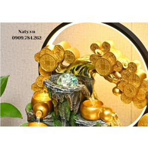 thác nước phong thủy để bàn