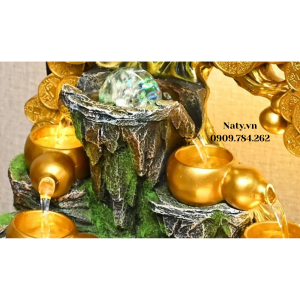 thác nước phong thủy để bàn