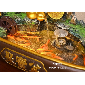thác nước phong thủy để bàn