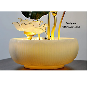thác nước phong thủy để bàn