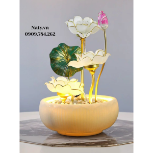 thác nước phong thủy để bàn