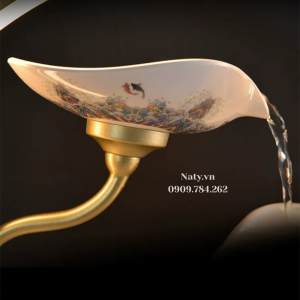 thác nước phong thủy decor trang trí