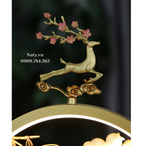 thác nước phong thủy decor trang trí