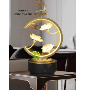 thác nước phong thủy decor trang trí