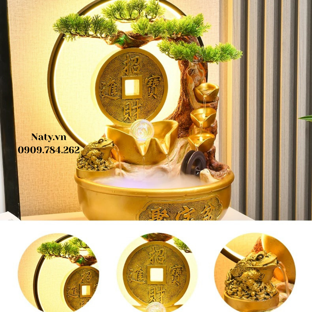 thac-nuoc-phong-thuy (84) thác nước phong thủy decor trang trí