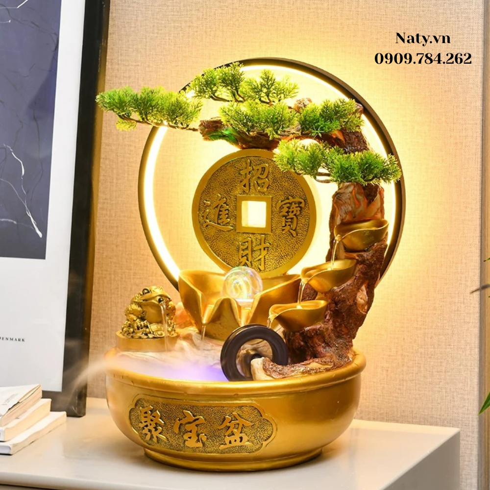 thac-nuoc-phong-thuy (87) thác nước phong thủy decor trang trí