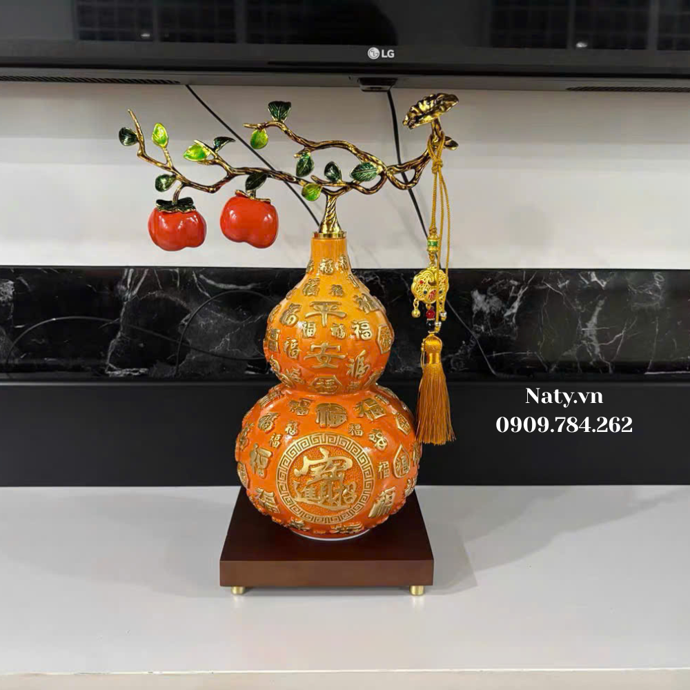 16 hồ lô phong thủy decor trang trí