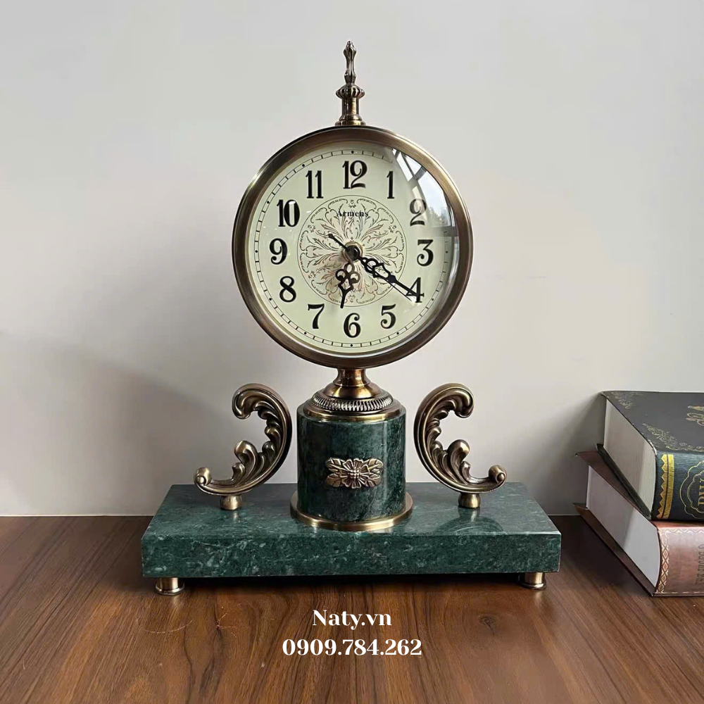 decor-trang-tri (1) đồng hồ để bàn