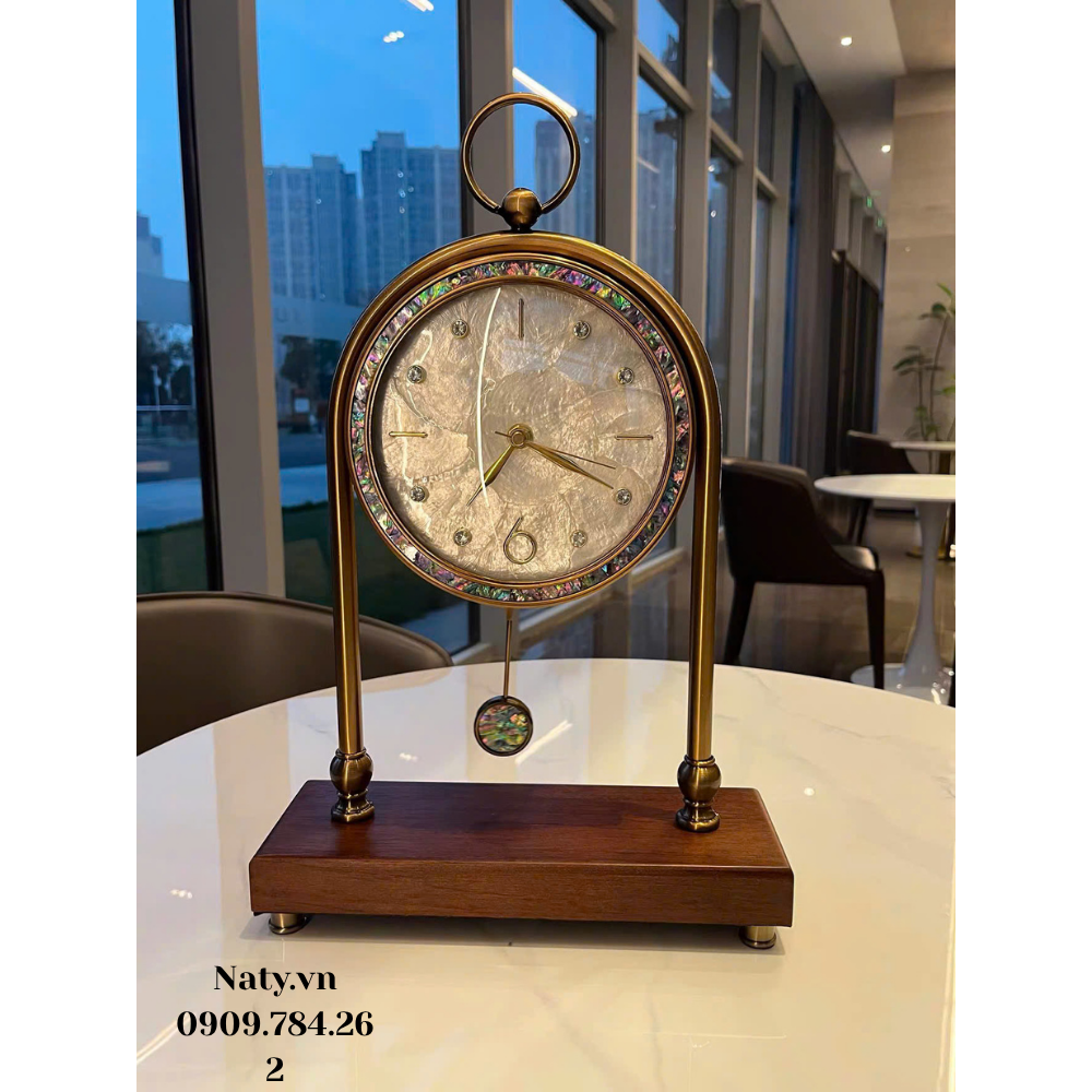 decor-trang-tri (60) đồng hồ để bàn đẹp