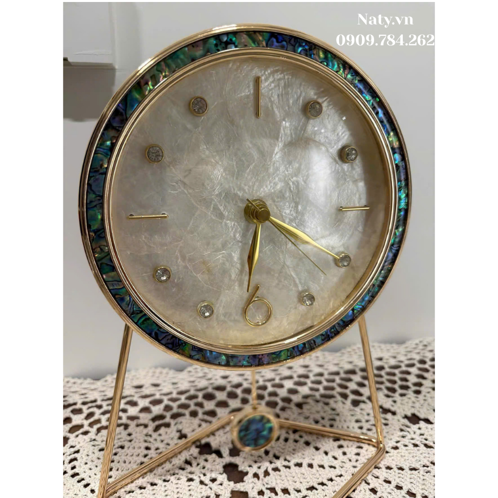dong-ho-de-ban (1) đồng hồ để bàn decor trang trí