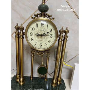 đồng hồ để bàn decor trang trí