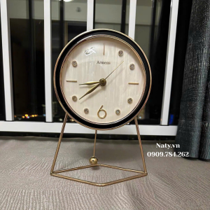 đồng hồ để bàn decor trang trí