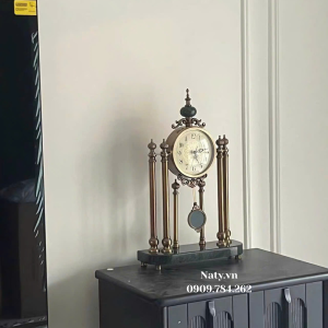 đồng hồ để bàn decor trang trí