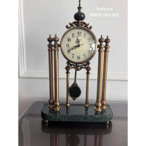 đồng hồ để bàn decor trang trí