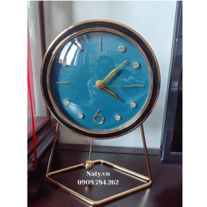đồng hồ để bàn decor trang trí