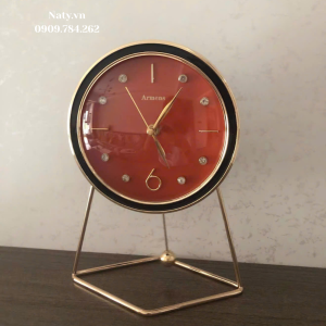 đồng hồ để bàn decor trang trí
