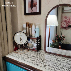 đồng hồ để bàn decor trang trí