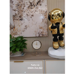 đồng hồ để bàn decor trang trí