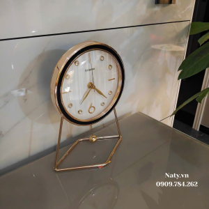 đồng hồ để bàn decor trang trí