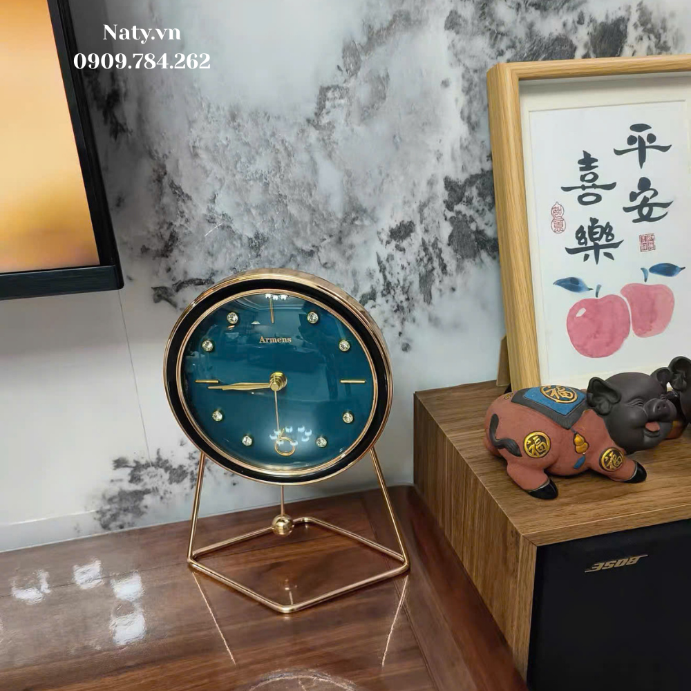 dong-ho-de-ban (57) đồng hồ để bàn decor trang trí