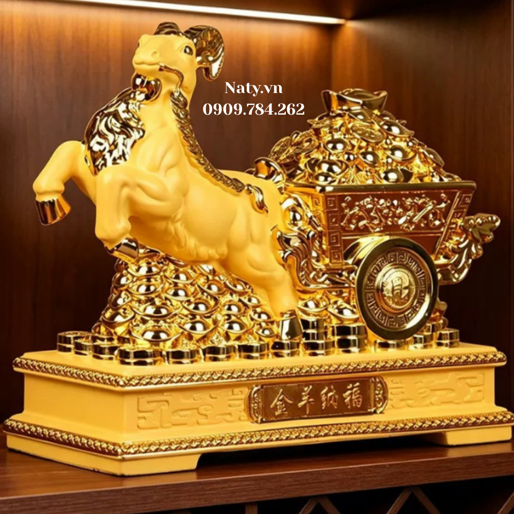 Tuong-de-phong-thuy (1) tượng dê phong thủy