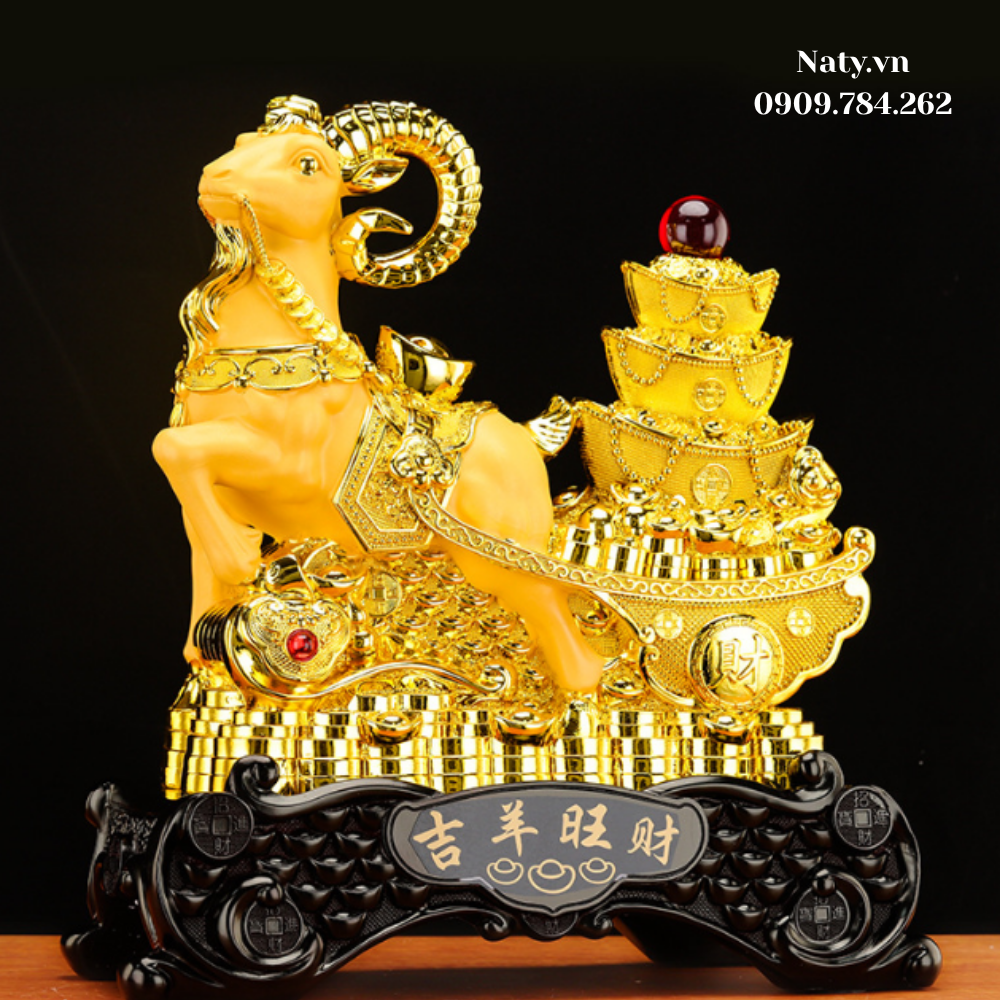 Tuong-de-phong-thuy (27) tượng dê phong thủy