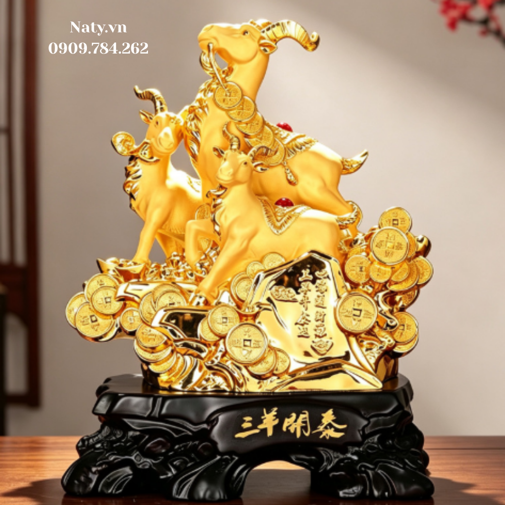 Tuong-de-phong-thuy (49) tượng dê phong thủy