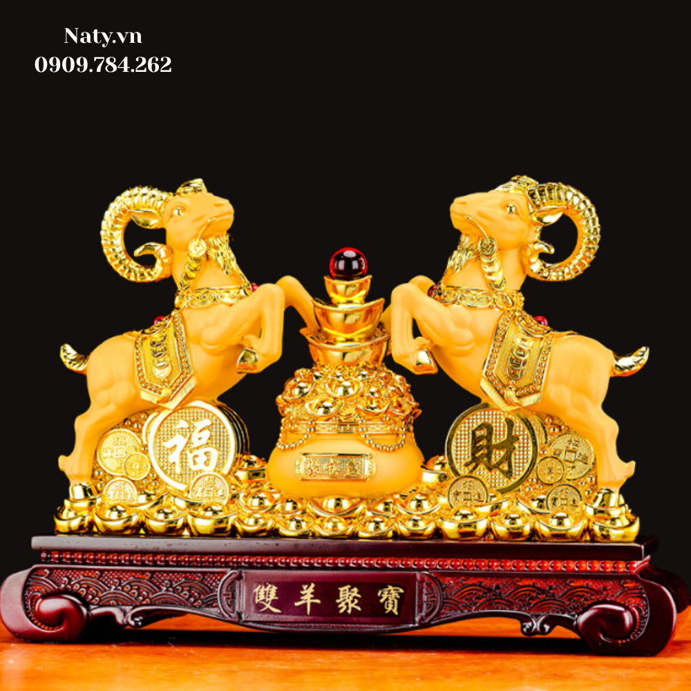 Tuong-de-phong-thuy (5) tượng dê phong thủy